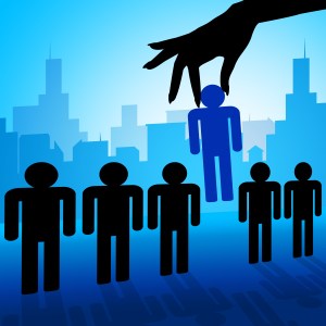 Stand Out Indicating Chosen One And Selection